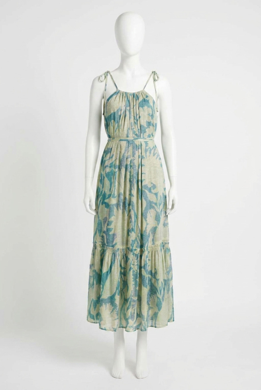 NEW OMIKA mariana maxi dress in samrina pear